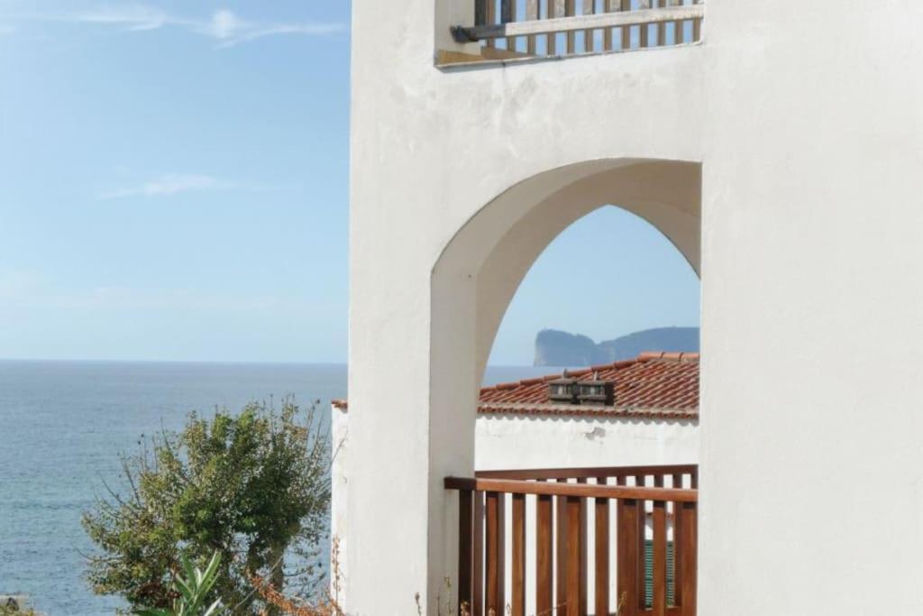 Terrazza Vista Mare 3 Camere 2 Bagni Alghero Dış mekan fotoğraf
